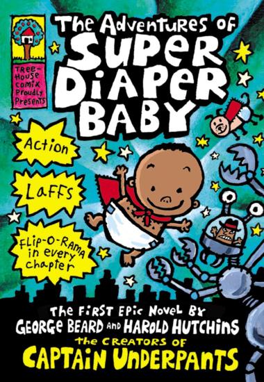 Photo of The Adventures of Super Diaper Baby: A Graphic Novel (Super Diaper Baby #1): From the Creator of Captain Underpants