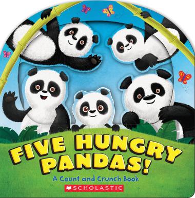 Photo of Five Hungry Pandas!