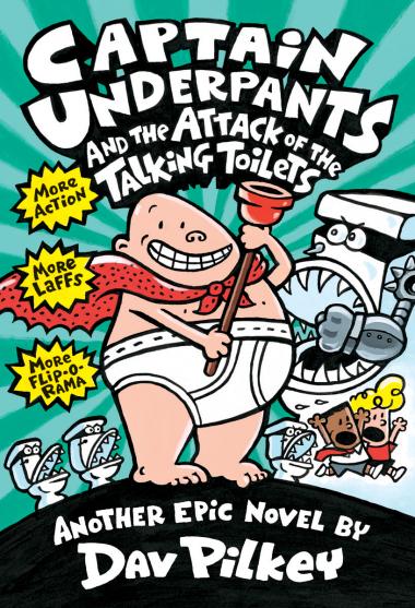 Photo of Captain Underpants and the Attack of the Talking Toilets (Captain Underpants #2)
