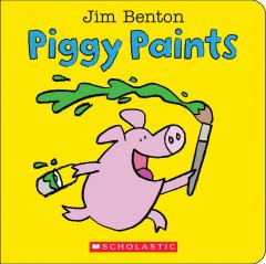 Piggy Paints: A Big & Little Book