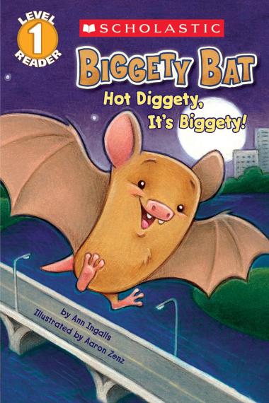 Photo of Biggety Bat: Hot Diggety, It's Biggety! (Scholastic Reader, Level 1)