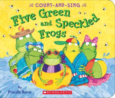 Photo of Five Green and Speckled Frogs: A Count-and-Sing Book