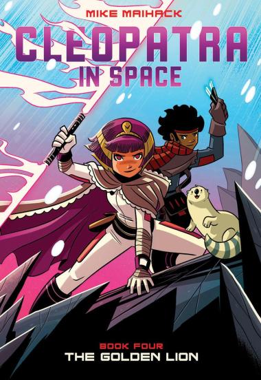 Photo of The Golden Lion: A Graphic Novel (Cleopatra in Space #4)