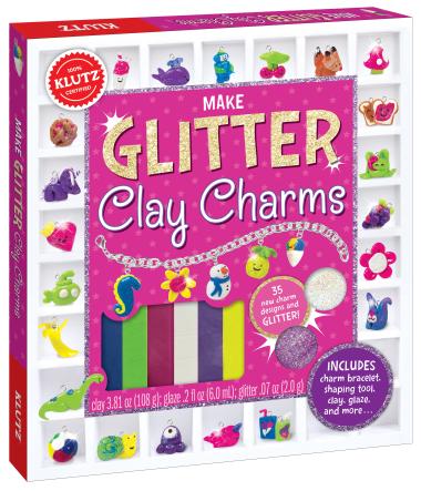 Photo of Make Glitter Clay Charms