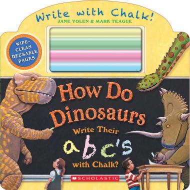 Photo of How Do Dinosaurs Write Their ABC's with Chalk?
