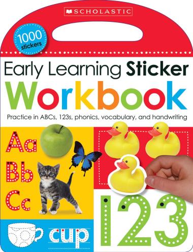 Photo of Early Learning Sticker Workbook: Scholastic Early Learners (Sticker Book)