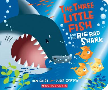 Photo of The Three Little Fish and the Big Bad Shark: A Board Book