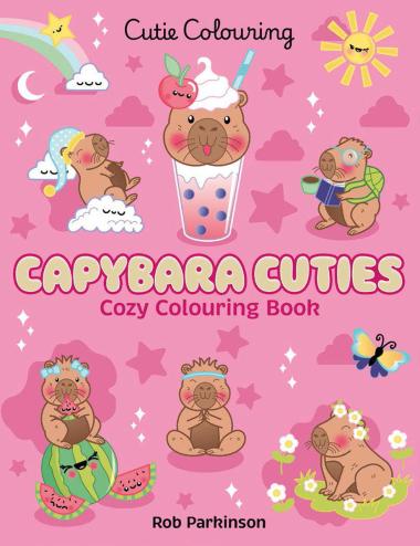 Photo of Capybara Cuties: Colouring Book