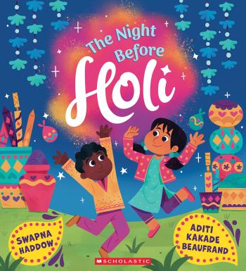 Book cover for The Night Before Holi