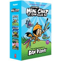 Coffret Mini Chat et son club BD : Tomes 1 à 3