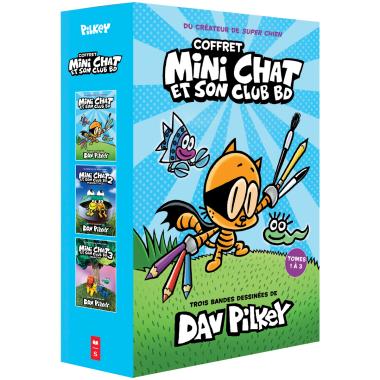 Photo of Coffret Mini Chat et son club BD : Tomes 1 à 3