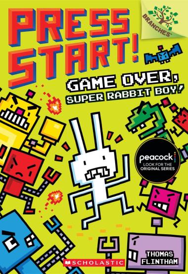 Photo of Game Over, Super Rabbit Boy!: A Branches Book (Press Start! #1)