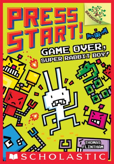 Photo of Game Over, Super Rabbit Boy!: A Branches Book (Press Start! #1)