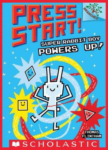 Photo of Super Rabbit Boy Powers Up! A Branches Book (Press Start! #2)