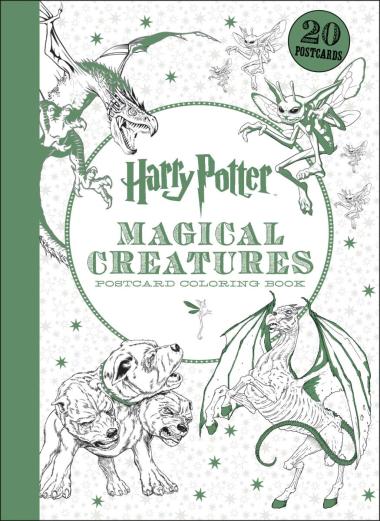 Photo of Harry Potter Magical Creatures Postcard Coloring Book