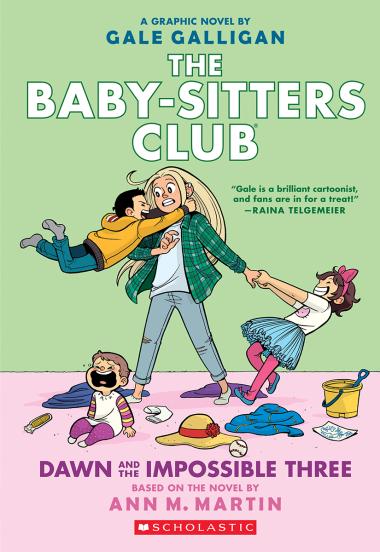 Photo of Dawn and the Impossible Three: A Graphic Novel: Full-Color Edition (The Baby-Sitters Club #5)