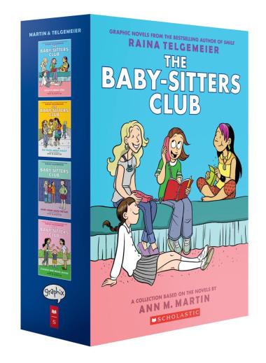 Photo of The Baby-Sitters Club Graphic Novels #1-4: A Graphix Collection: Full Color Edition