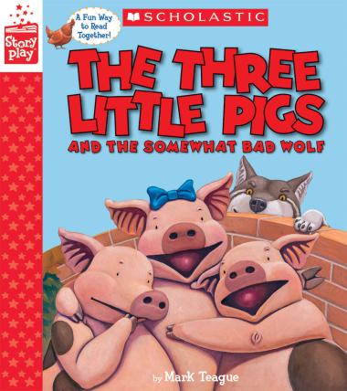 Photo of The Three Little Pigs and the Somewhat Bad Wolf (A StoryPlay Book)