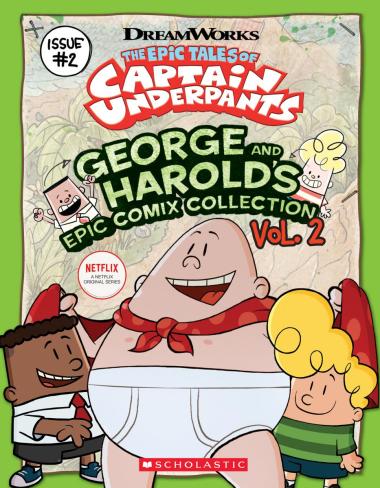 Photo of George and Harold's Epic Comix Collection Vol. 2 (The Epic Tales of Captain Underpants TV)
