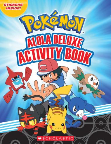 Photo of Alola Deluxe Activity Book (Pokémon)