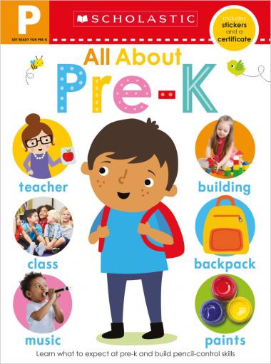 Photo of All About Pre-K Workbook: Scholastic Early Learners (Workbook)