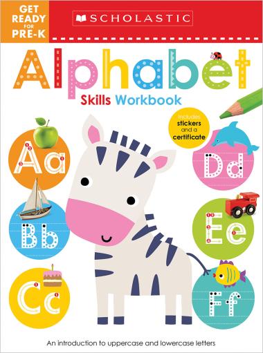 Photo of Get Ready for Pre-K Alphabet Skills Workbook: Scholastic Early Learners (Workbook)