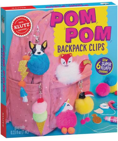 Photo of Pom-Pom Backpack Clips