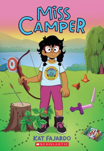 Book cover for Miss Camper: A Graphic Novel