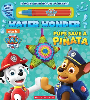 Photo of Pups Save a Piñata (A PAW Patrol Water Wonder Storybook)