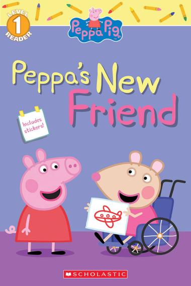 Photo of Peppa's New Friend (Peppa Pig Level 1 Reader with Stickers)