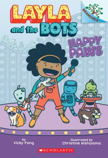 Photo of Happy Paws: A Branches Book (Layla and the Bots #1)