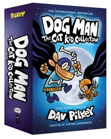 Photo of Dog Man: The Cat Kid Collection: From the Creator of Captain Underpants (Dog Man #4-6 Box Set)