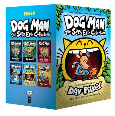 Photo of Dog Man: The Supa Epic Collection: From the Creator of Captain Underpants (Dog Man #1-6 Box Set)