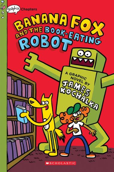 Photo of Banana Fox and the Book-Eating Robot: A Graphix Chapters Book (Banana Fox #2)