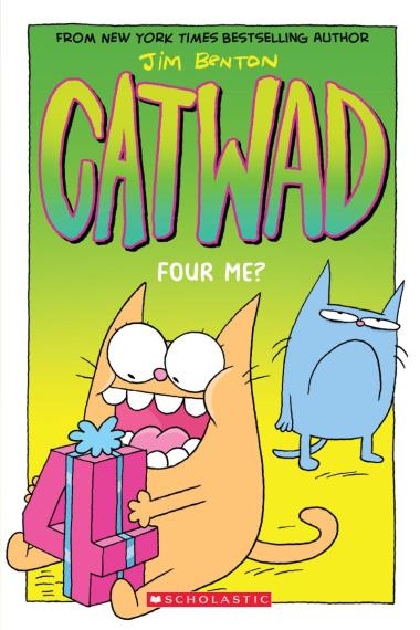 Photo of Four Me? A Graphic Novel (Catwad #4)