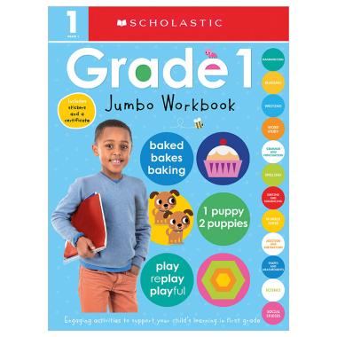 Photo of First Grade Jumbo Workbook: Scholastic Early Learners (Jumbo Workbook)