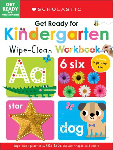 Photo of Get Ready for Kindergarten Wipe-Clean Workbook: Scholastic Early Learners (Wipe Clean)
