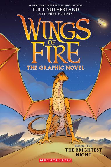 Photo of Wings of Fire: The Brightest Night: A Graphic Novel (Wings of Fire Graphic Novel #5)