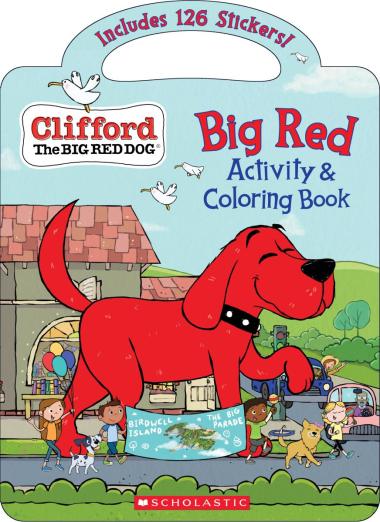 Photo of Big Red Activity & Coloring Book (Clifford the Big Red Dog)