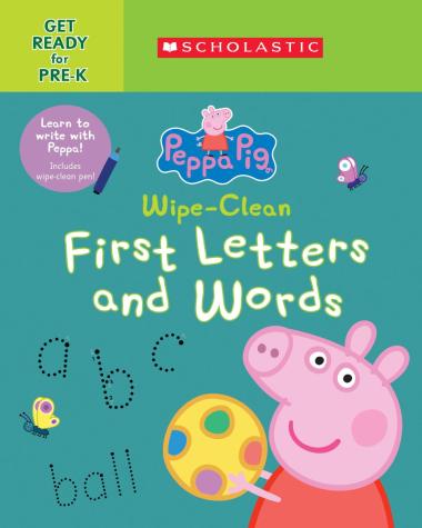 Photo of Peppa Pig: Wipe-Clean First Letters and Words
