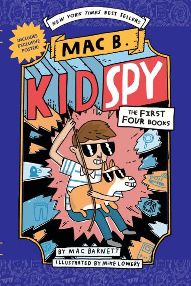 Photo of Mac B., Kid Spy Box Set, Books 1-4 (Mac B., Kid Spy)