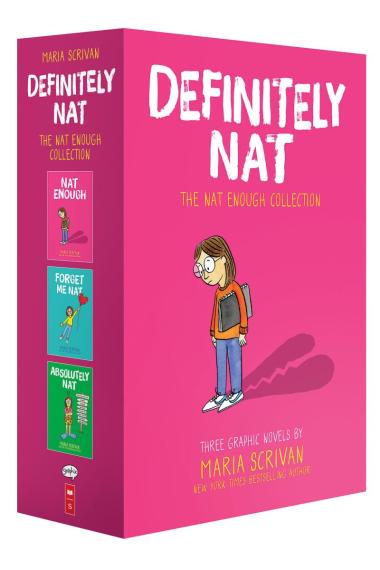 Photo of Definitely Nat: A Graphic Novel Box Set (Nat Enough #1-3)