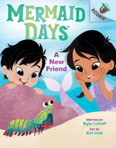 Photo of A New Friend: An Acorn Book (Mermaid Days #3)
