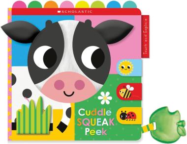 Photo of Cuddle Squeak Peek Cloth Book: Scholastic Early Learners (Touch and Explore)