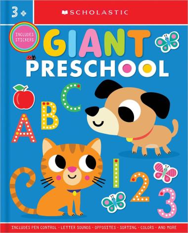 Photo of Giant Preschool Workbook: Scholastic Early Learners (Workbook)