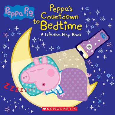 Photo of Countdown to Bedtime: Lift-the-Flap Book with Flashlight (Peppa Pig)