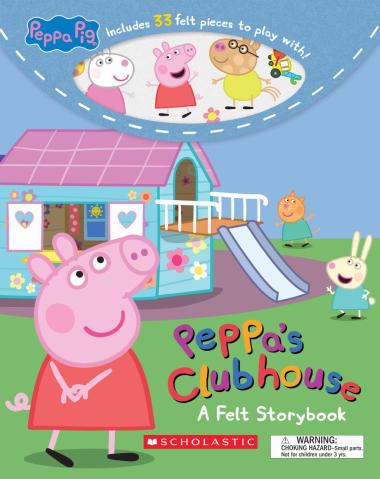 Photo of Peppa's Clubhouse: A Felt Storybook (Peppa Pig)