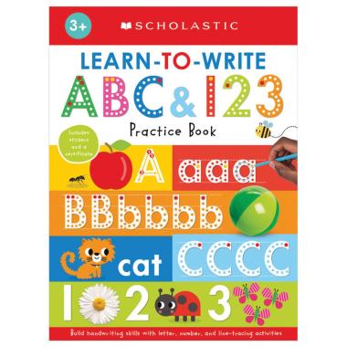 Photo of Learn to Write ABC & 123: Scholastic Early Learners (Workbook)