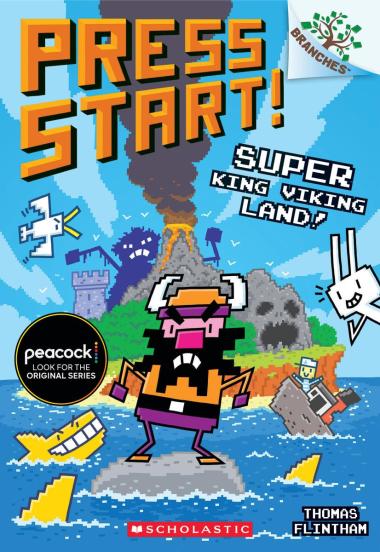 Photo of Super King Viking Land!: A Branches Book (Press Start! #13)