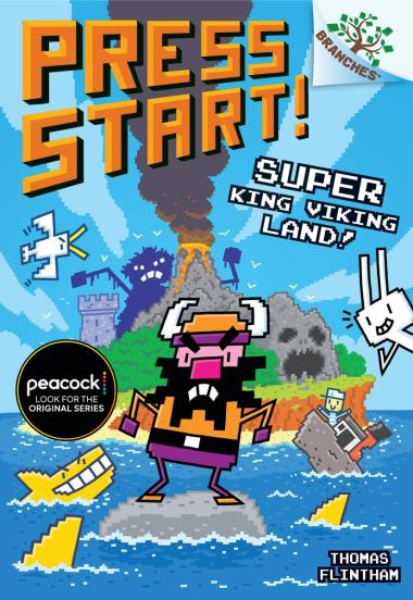 Photo of Super King Viking Land!: A Branches Book (Press Start! #13)